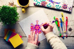 adult coloring book