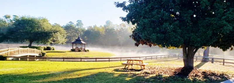 panoramic view with gazebo - Waypoint Recovery Center - South Carolina drug and alcohol rehab