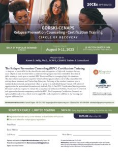 The Relapse Prevention Counseling (RPC)