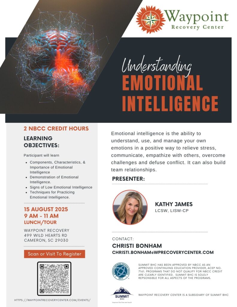 Emotional Intelligence - August 15, 2025 at Waypoint Recovery Center