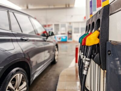 Waypoint - What Is Gas Station Heroin. A vhicle sits at a gas pump with the store in the background